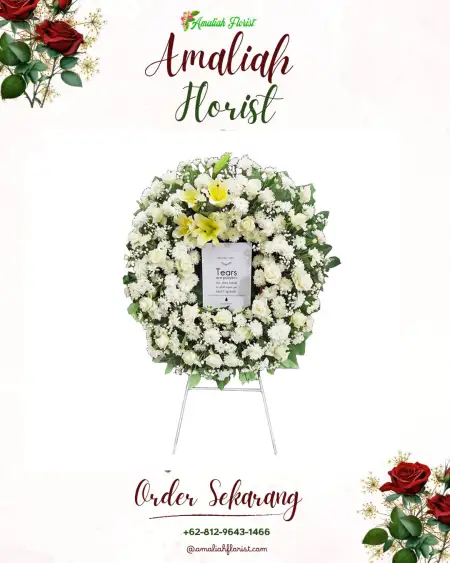 Krans Bunga Duka Semoyang